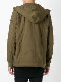 hooded coat