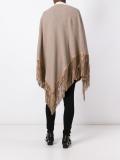 reversible fringed scarf