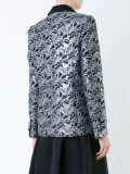 metallic floral jacquard dinner jacket