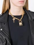 lock key pendant necklace