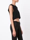 cropped vest