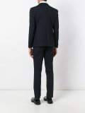 contrast trim dinner suit