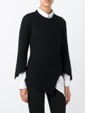 asymetric hem jumper