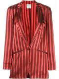 striped blazer