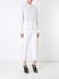 cuff tie blouse