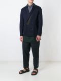 宽松斜纹棉裤