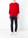 embroidered logo jumper