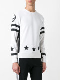 star print sweatshirt