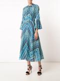 stylised print shift dress 