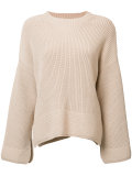 ribbed detail jumper 
