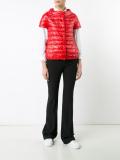 glossy quilted jacket