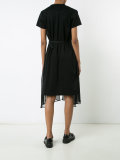 sheer asymmetric dress