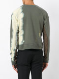 bleached trim sweatshirt 