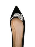 crystal embellished flats 