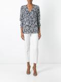 floral print top