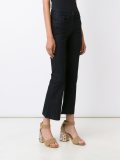 cropped flared jeans