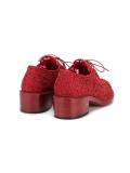 'Jeanne' floral lace brogues