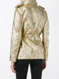 textured military jacket