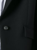 crepe single breasted boyfriend jacket
