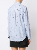 printed striped shirt