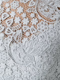 lace flared dress