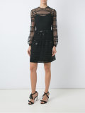 silk tulle dress