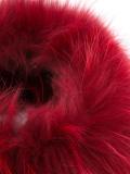 fuzzy hair scrunchy