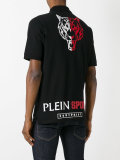 patch detail polo top