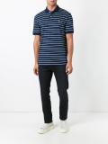 striped polo shirt