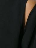 cut-out shoulder tunic