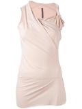 asymmetric neck tank top