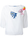 embroidered patches top
