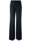 drawstring wide-leg trousers 