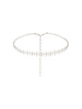 narrow 'Bone' diamond choker