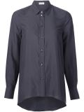 curved hem shirt