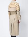 padded shoulder mid coat