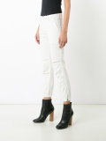 cropped military trousers