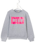 logo print sweatshirt 