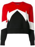 geometric sweatshirt