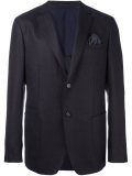woven formal blazer 