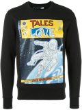 'tales from love' printed sweatshirt