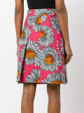 daisy print skirt