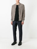 zipped jacket 