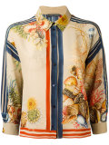 printed silk shirt 