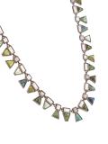geometric short necklace