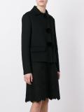 pompom detail cropped jacket