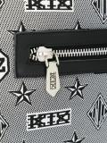 文字印花手拿包