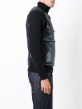 quilted zipped vest