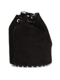 'Alpha' soft bucket crossbody bag