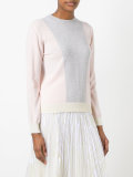 colour block jumper 